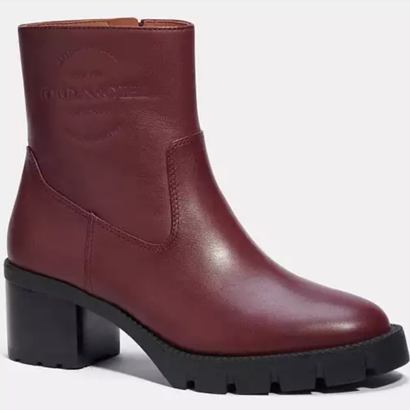 Brand New COACH Corinna Leather Bootie - Picture 2 of 11